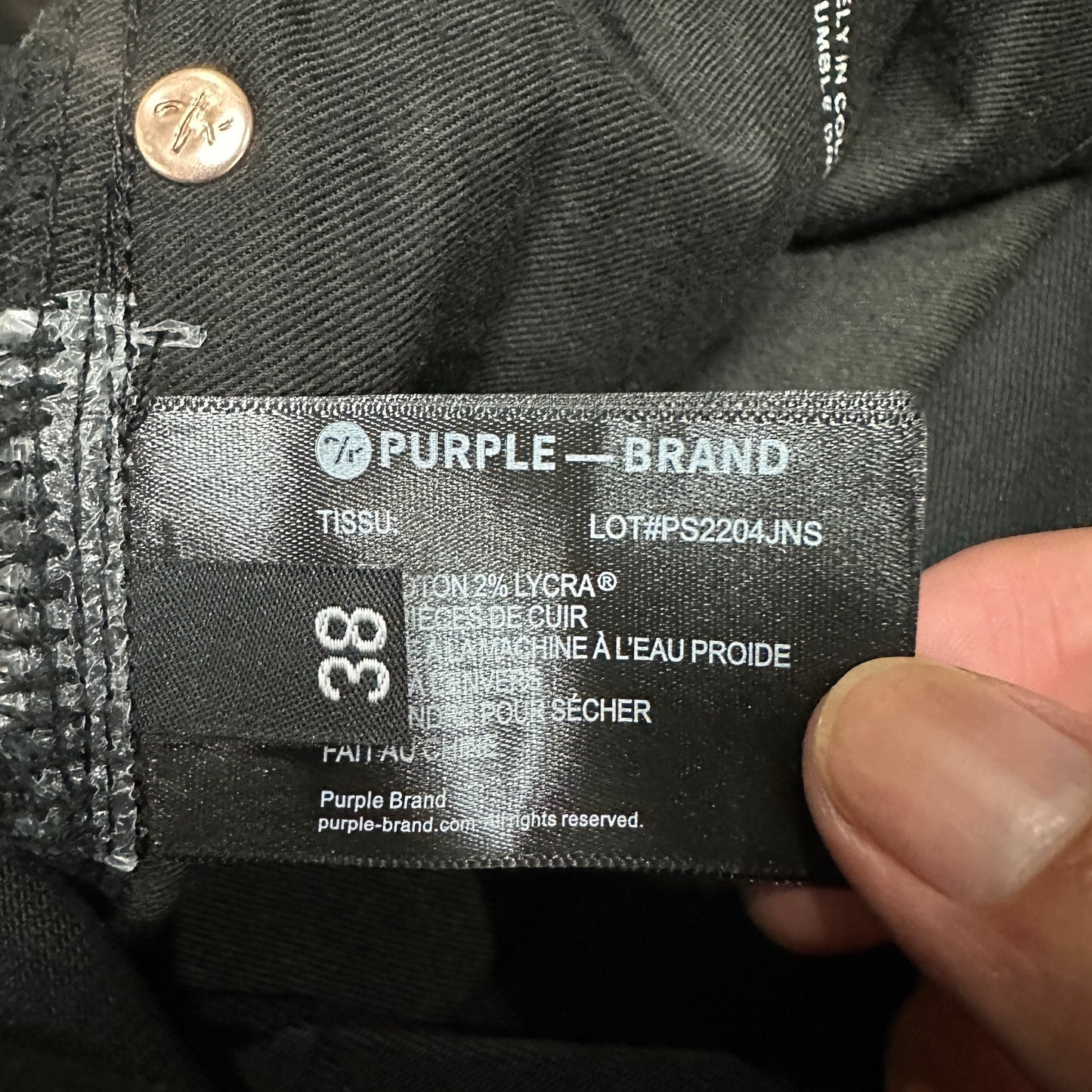 Purple Brand P011 Straight Jeans Indigo PU17