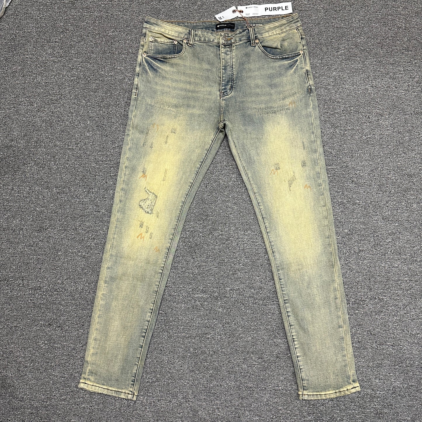 Purple Brand P011 Straight Jeans Indigo PU18