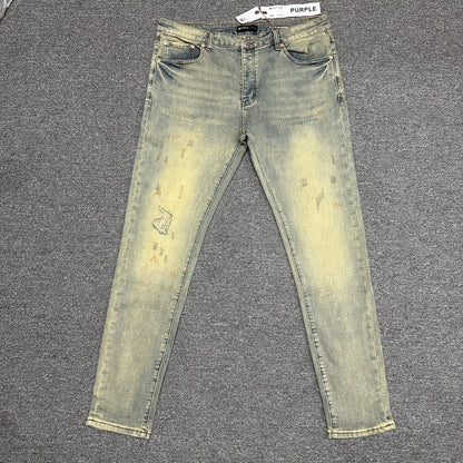 Purple Brand P011 Straight Jeans Indigo PU18