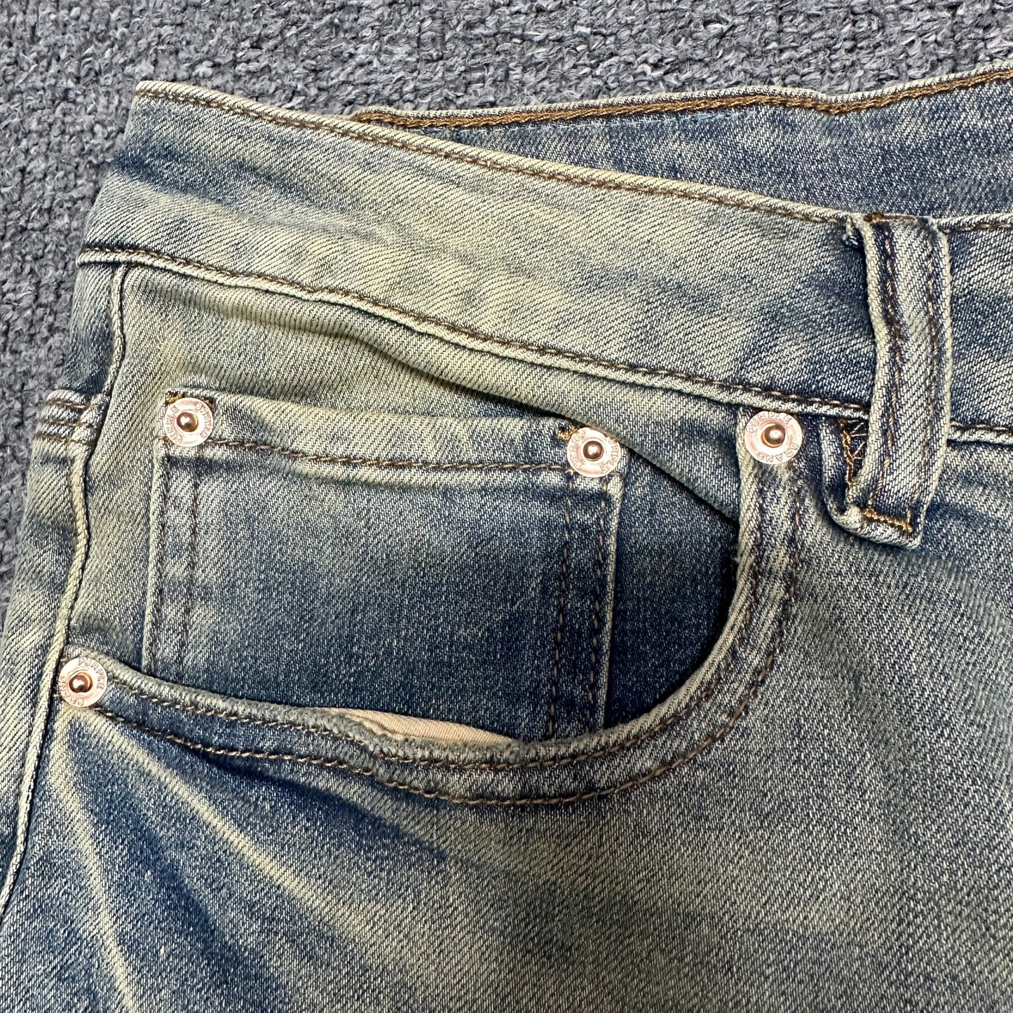 Purple Brand P011 Straight Jeans Indigo PU18