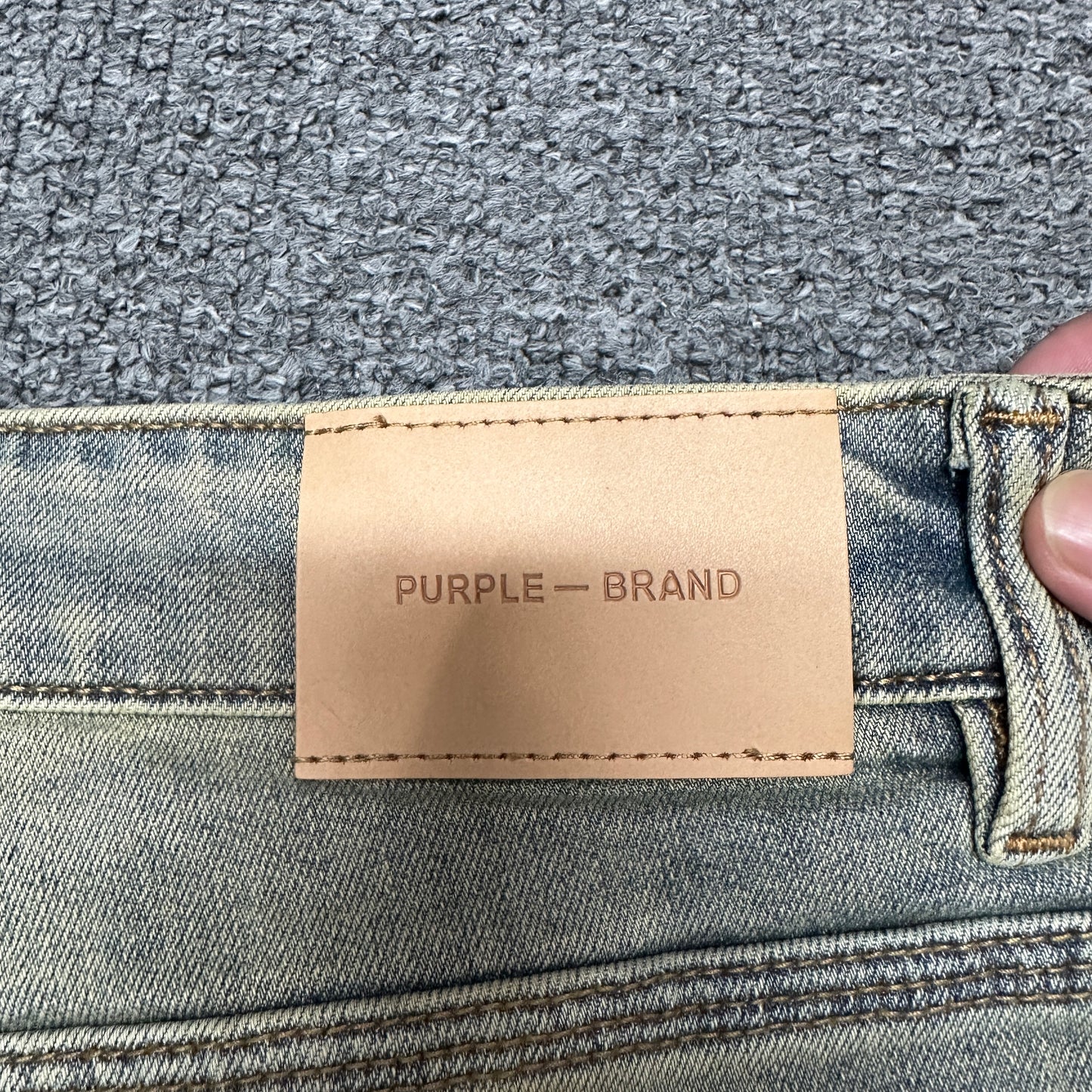 Purple Brand P011 Straight Jeans Indigo PU18