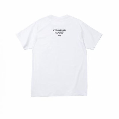 Supreme Los Angeles Fire Relief Box Logo Tee