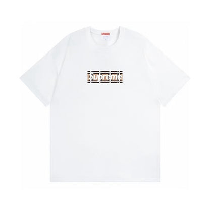 Supreme x Burberry Box Logo Tee