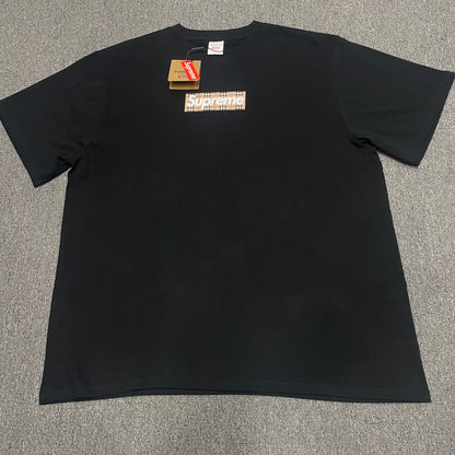 Supreme x Burberry Box Logo Tee
