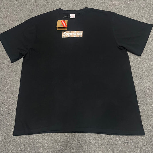 Supreme x Burberry Box Logo Tee
