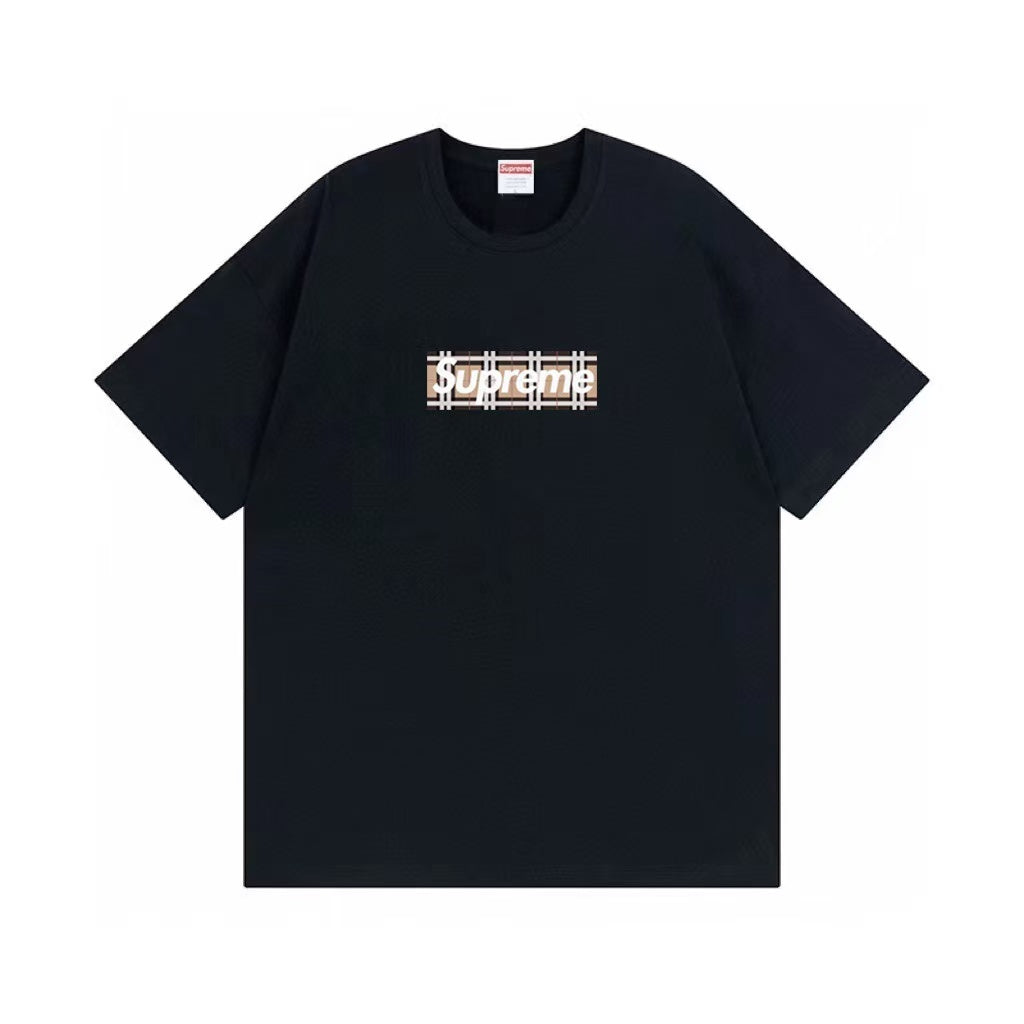 Supreme x Burberry Box Logo Tee