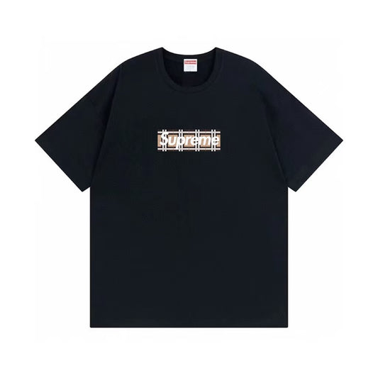 Supreme x Burberry Box Logo Tee
