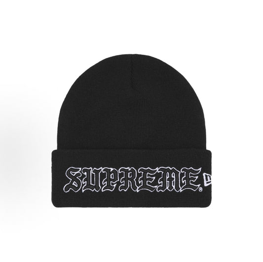 Supreme Old English Rhinestone Beanie