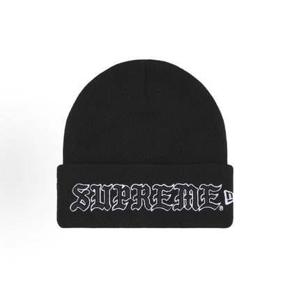 Supreme x New Era Cross Box Logo Beanie