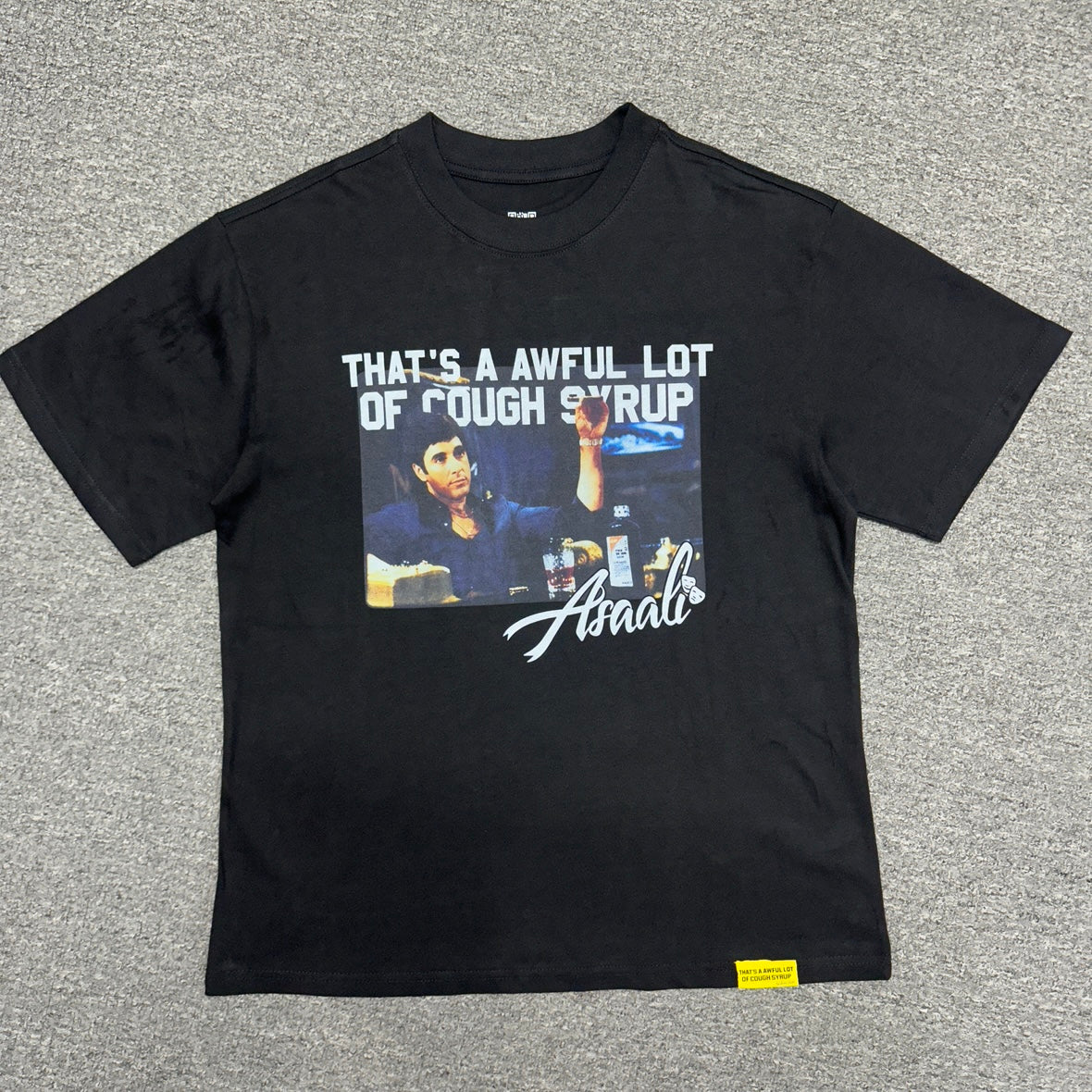 That’s A Awful Lot Of Cough Syrup x Asaali "Scarface" Graphic Tee.