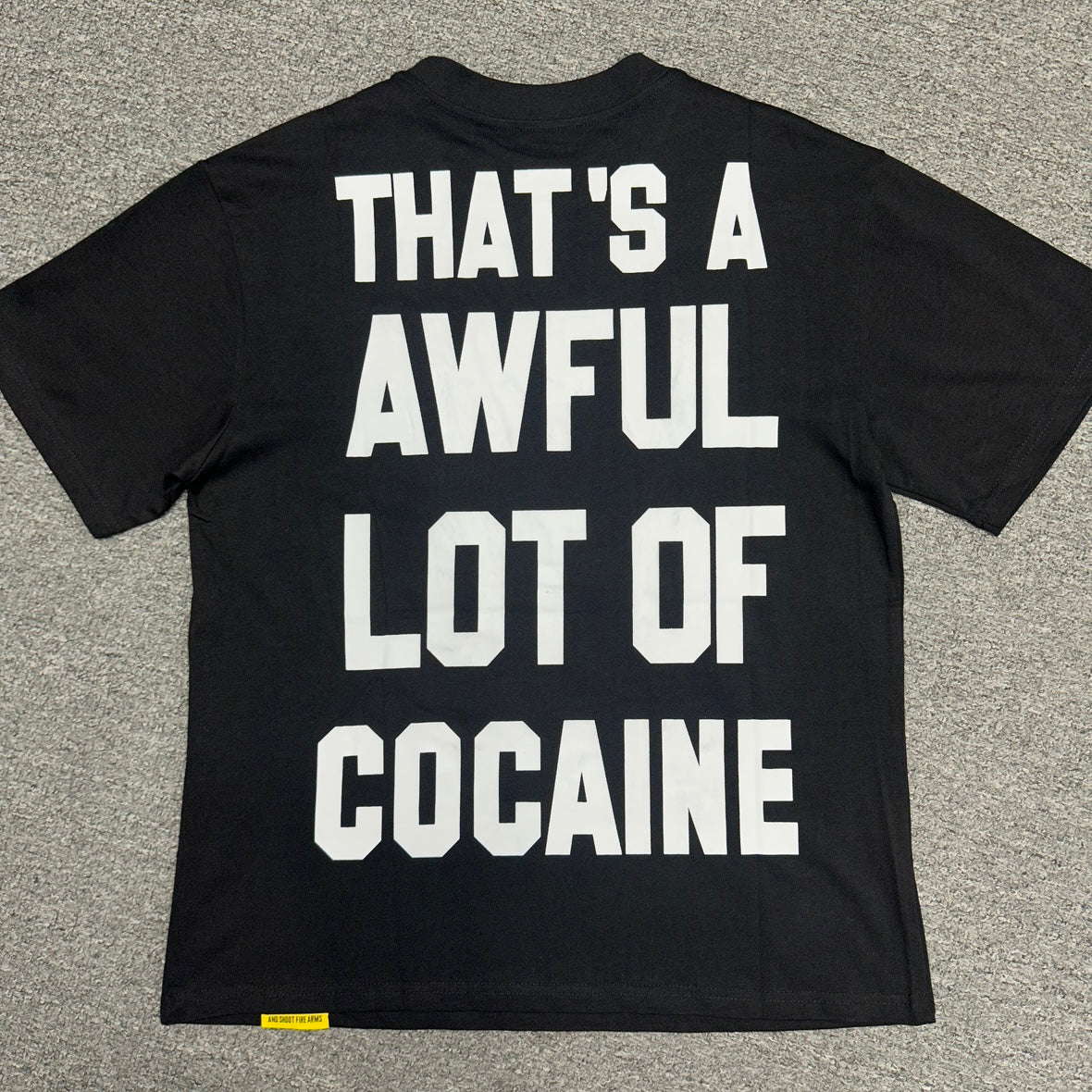 That’s A Awful Lot Of Cough Syrup x Asaali "Scarface" Graphic Tee.