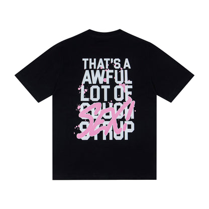 That's A Awful Lot Of Cough Syrup Pixel Logo T-Shirt