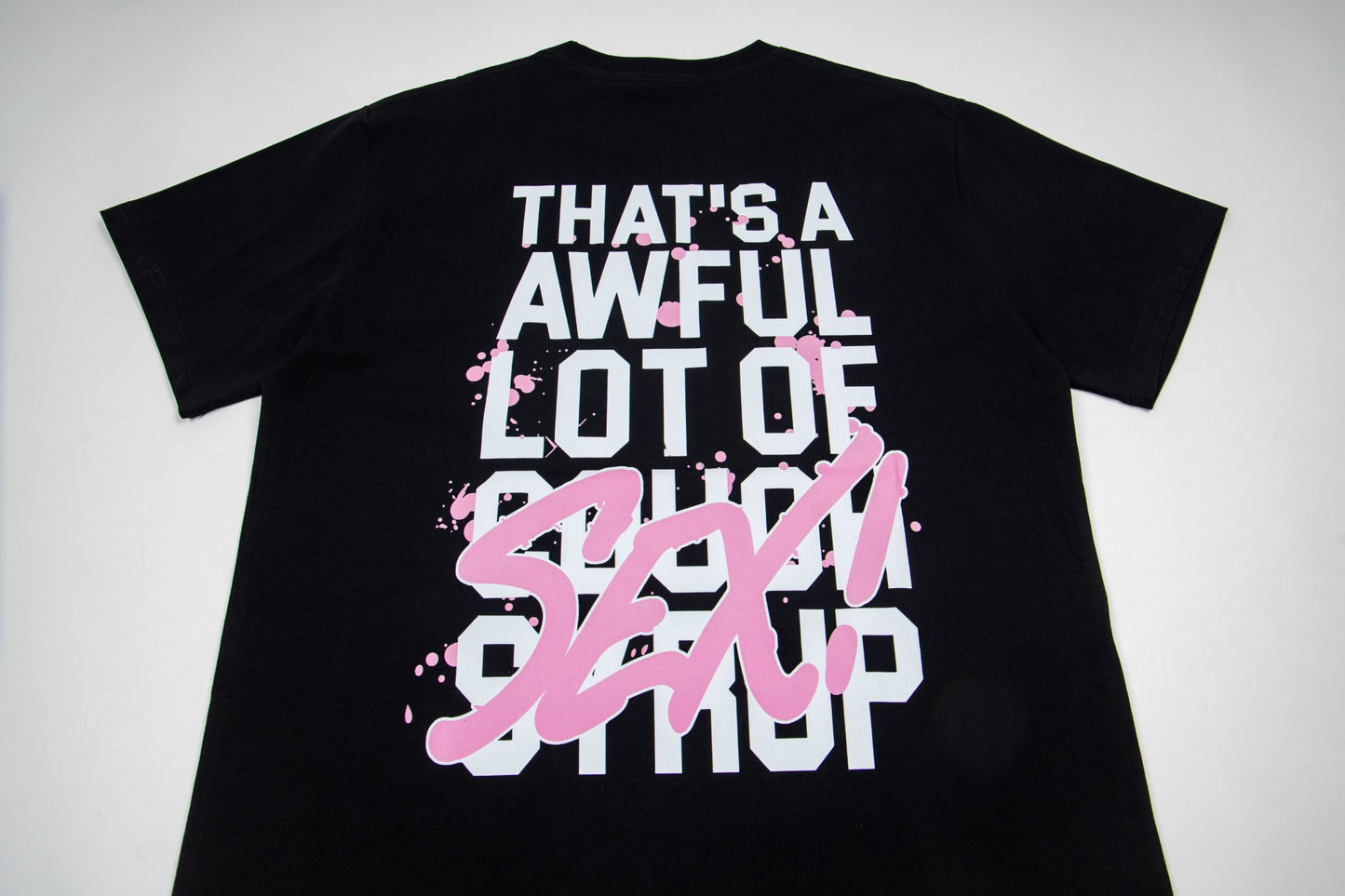 That's A Awful Lot Of Cough Syrup Pixel Logo T-Shirt