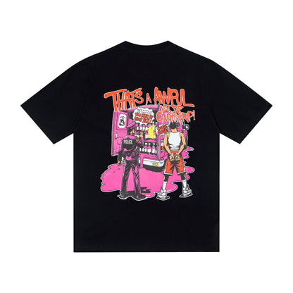 That's A Awful Lot Of Cough Syrup Cartoon Graphic T-Shirt