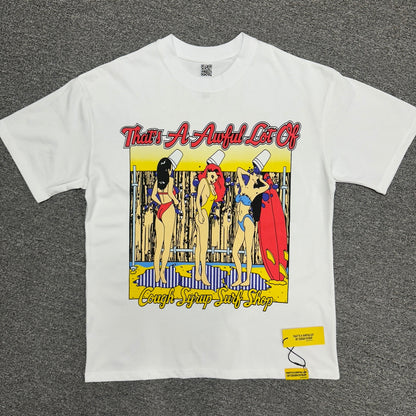 The "Surf Shop" graphic t-shirt