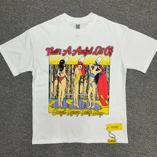 The "Surf Shop" graphic t-shirt