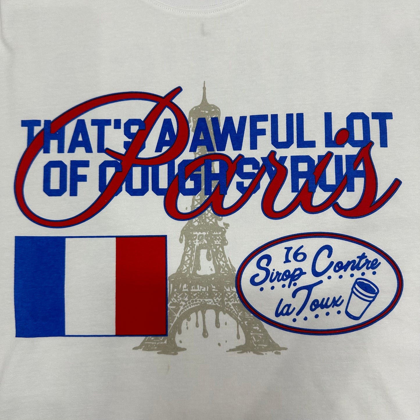 The "Paris Tour" graphic t-shirt