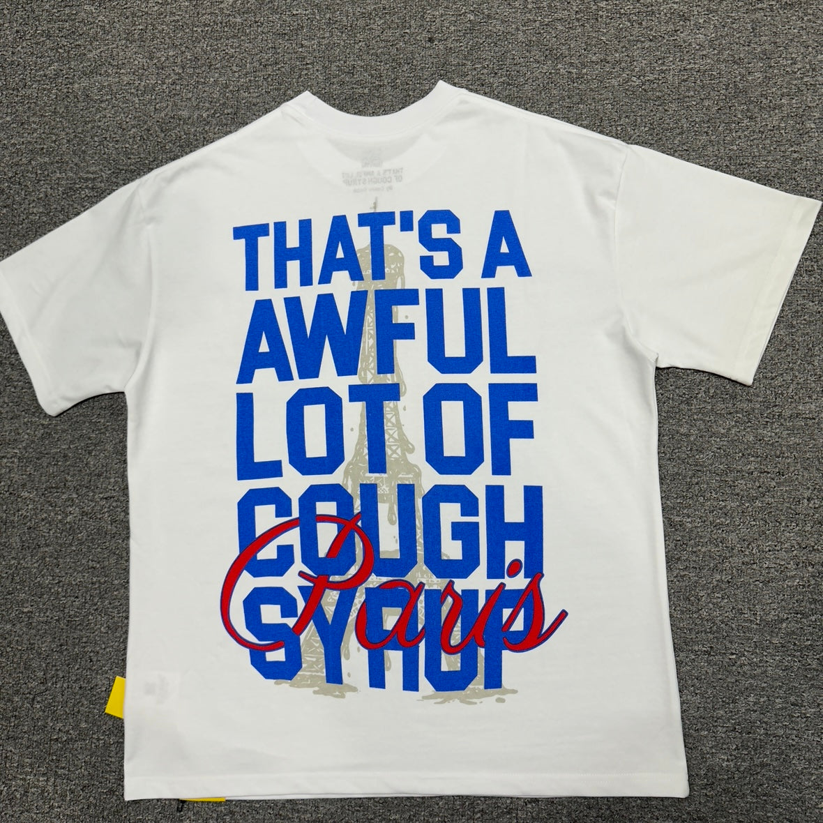 The "Paris Tour" graphic t-shirt