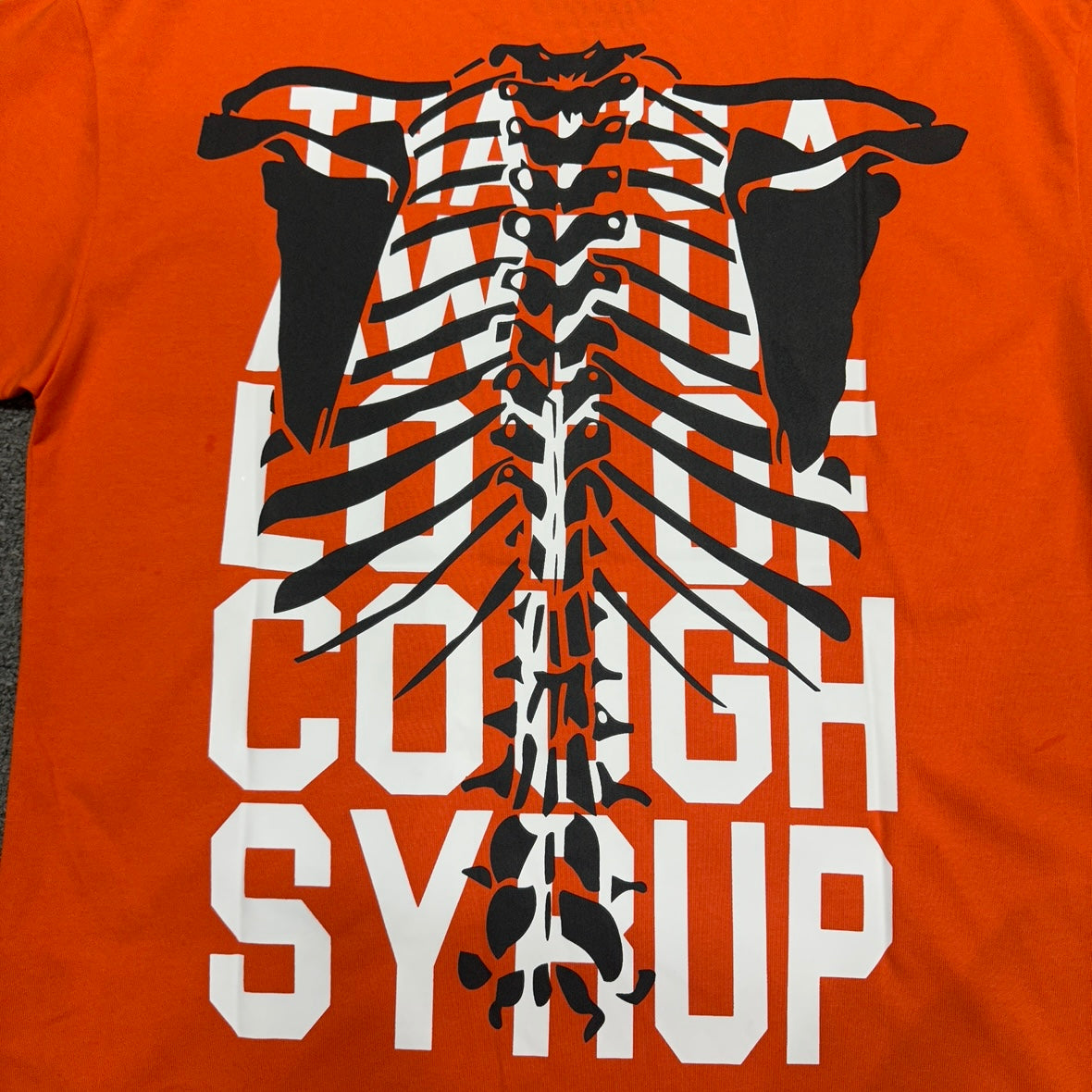 That's A Awful Lot Of Cough Syrup Rib Cage Tee.