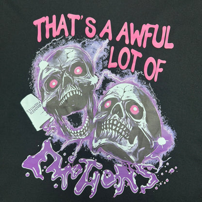 The "Emotions" skull graphic t-shirt