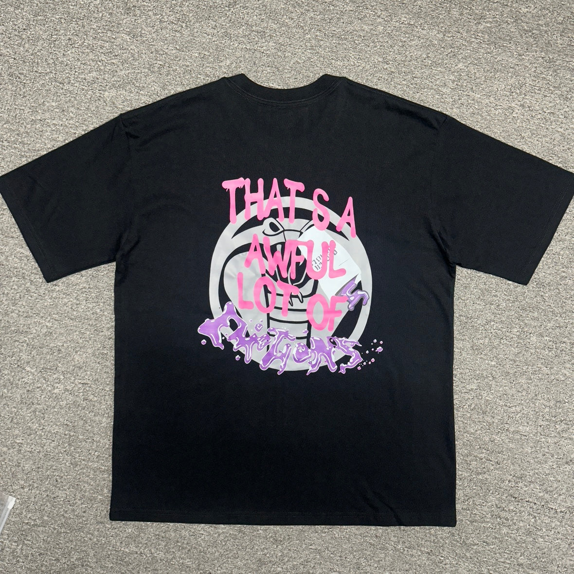 The "Emotions" skull graphic t-shirt