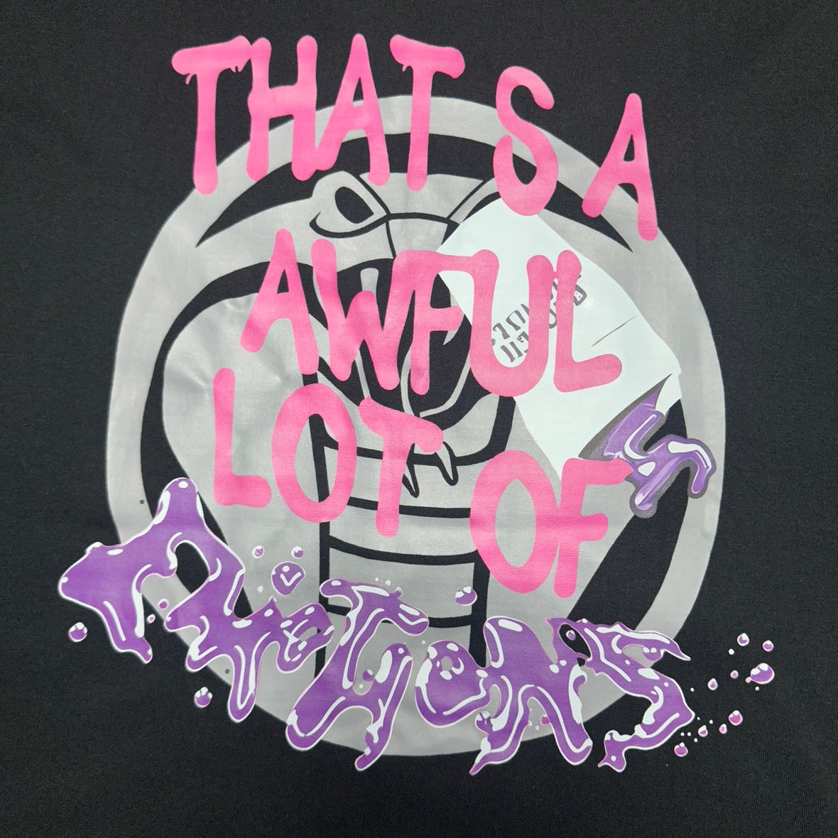 The "Emotions" skull graphic t-shirt