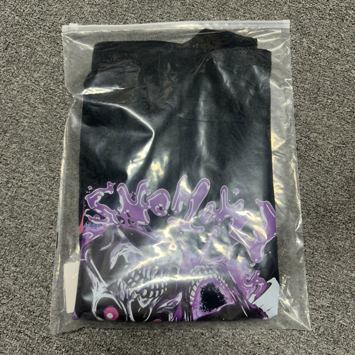 The "Emotions" skull graphic t-shirt