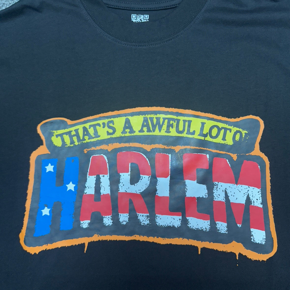 The "Harlem" graphic t-shirt