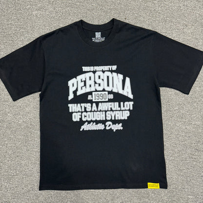 That's A Awful Lot Of Cough Syrup x Persona "Athletic Dept" Tee.