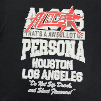 That's A Awful Lot Of Cough Syrup x Persona "Athletic Dept" Tee.