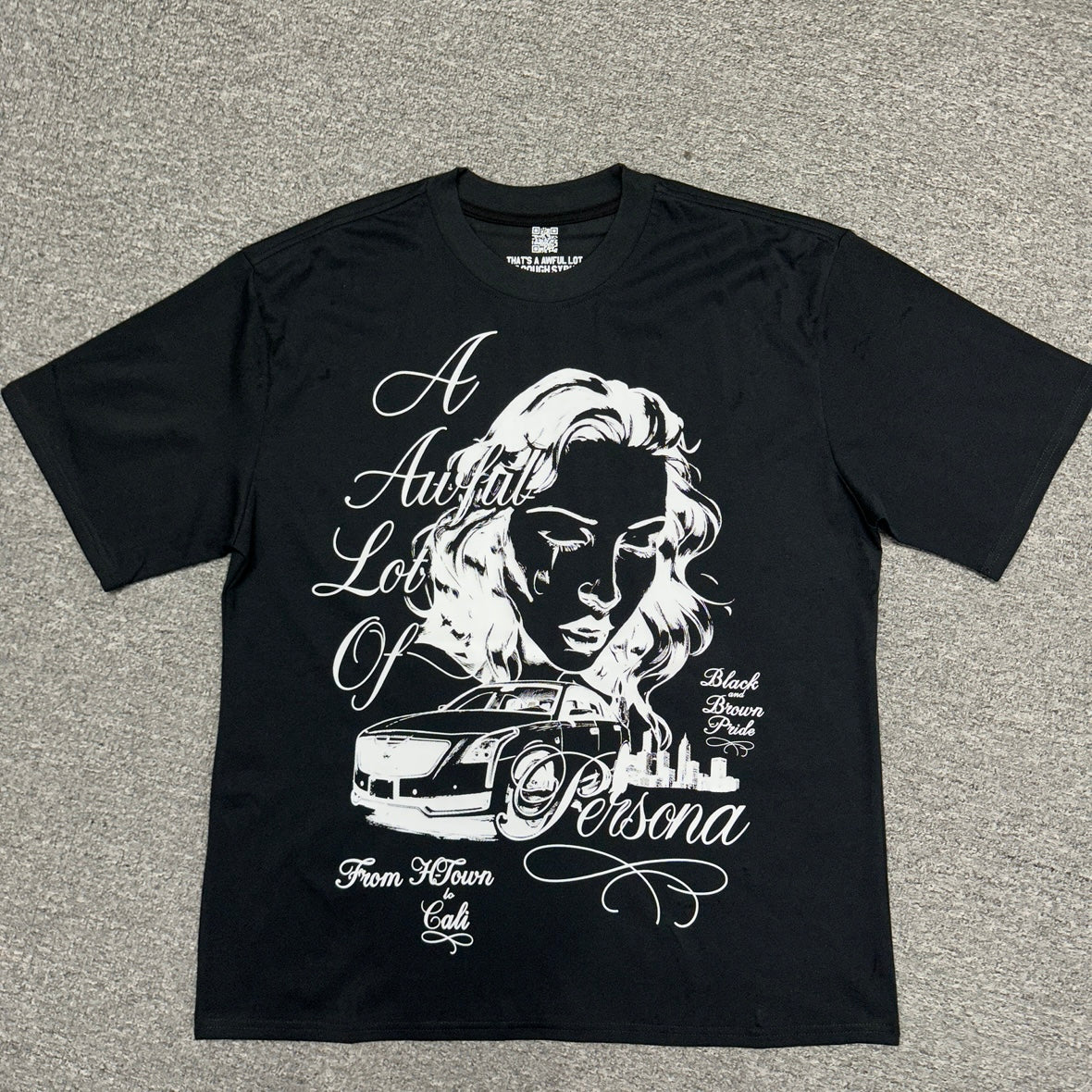 The "Persona" graphic t-shirt
