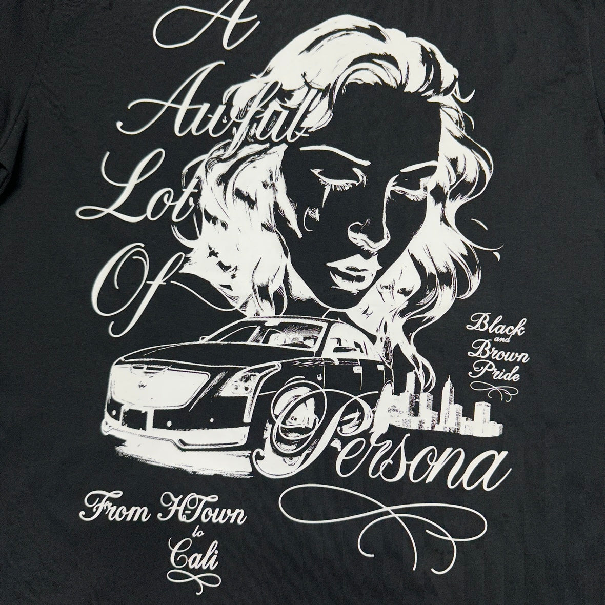 The "Persona" graphic t-shirt