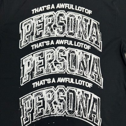 The "Persona" graphic t-shirt