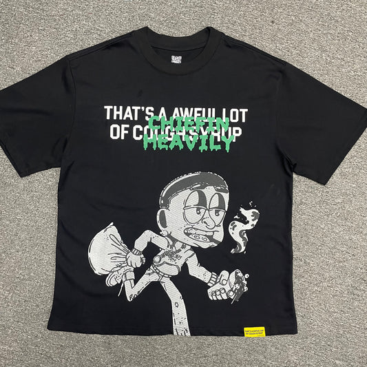 That's A Awful Lot Of Cough Syrup x Chiefin Heavily "Running Man" Tee