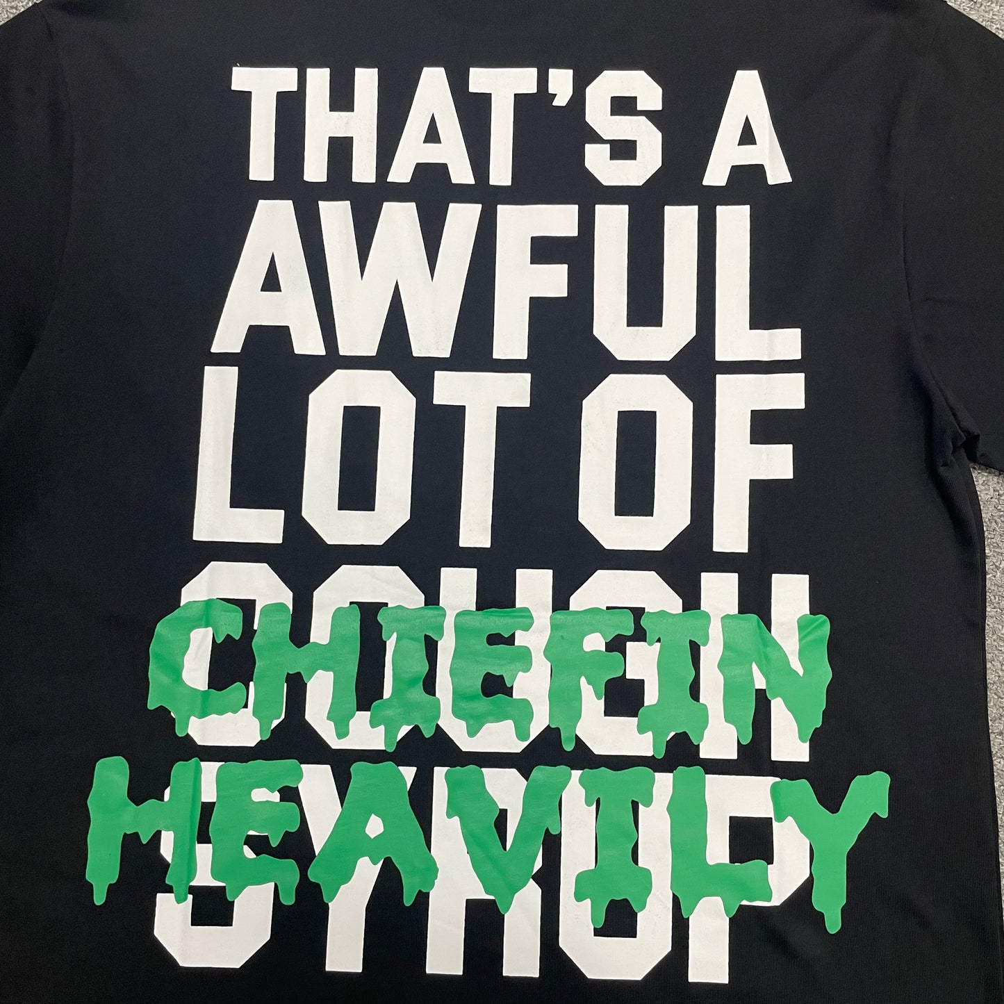 That's A Awful Lot Of Cough Syrup x Chiefin Heavily "Running Man" Tee