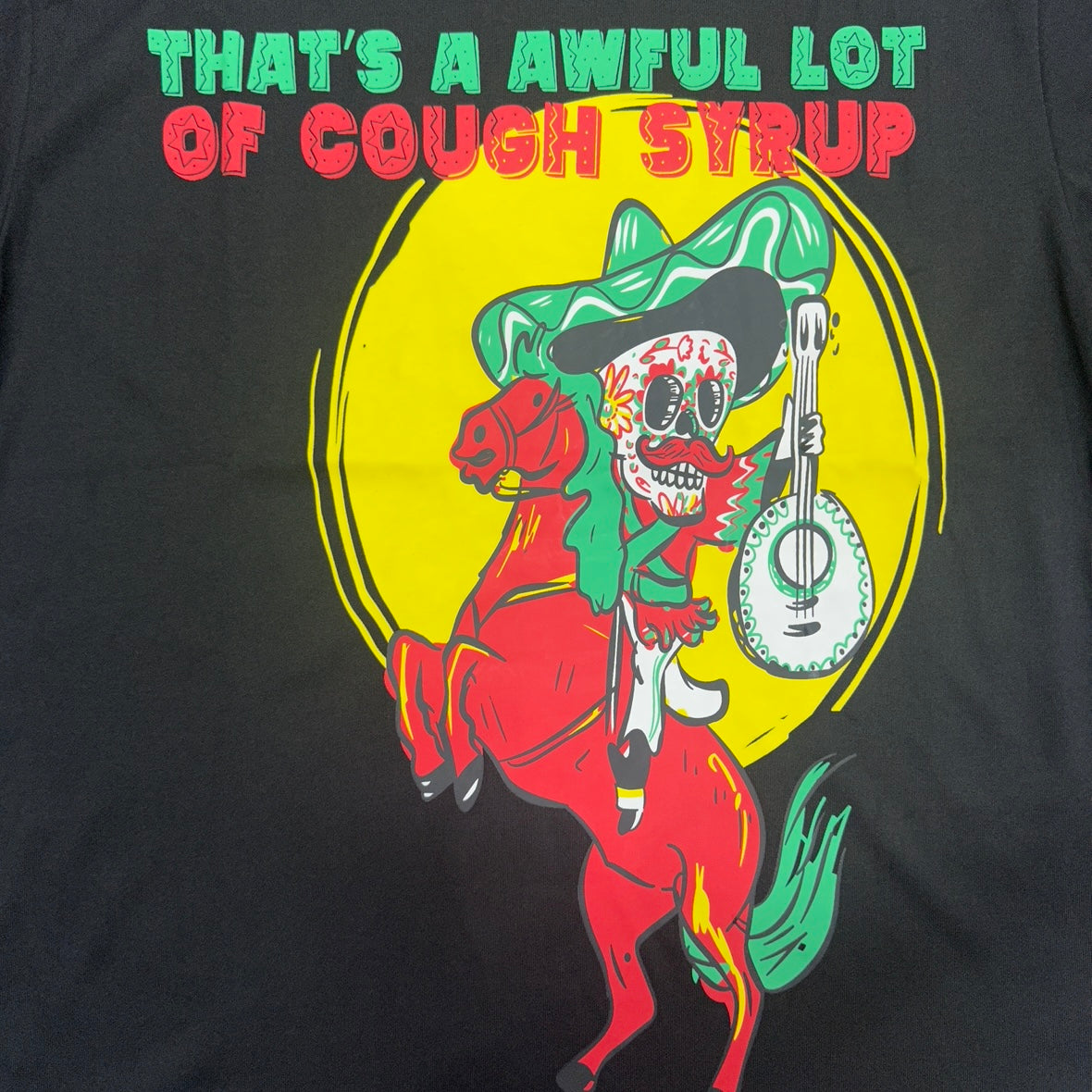 The "Cinco De Mayo Mariachi" graphic t-shirt