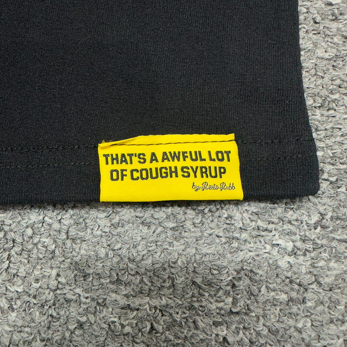 That's A Awful Lot Of Cough Syrup Zombie Rib Cage Tee
