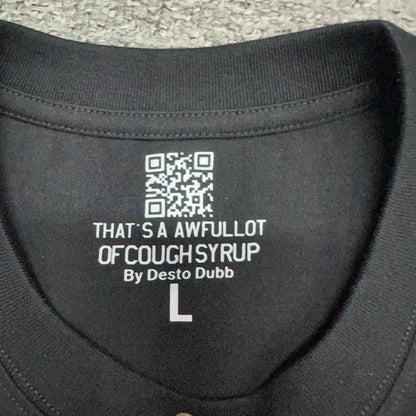 That's A Awful Lot Of Cough Syrup Zombie Rib Cage Tee