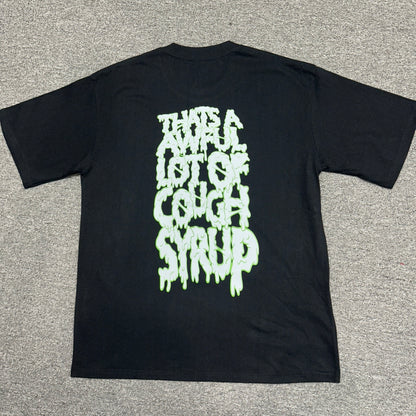 That's A Awful Lot Of Cough Syrup Zombie Rib Cage Tee