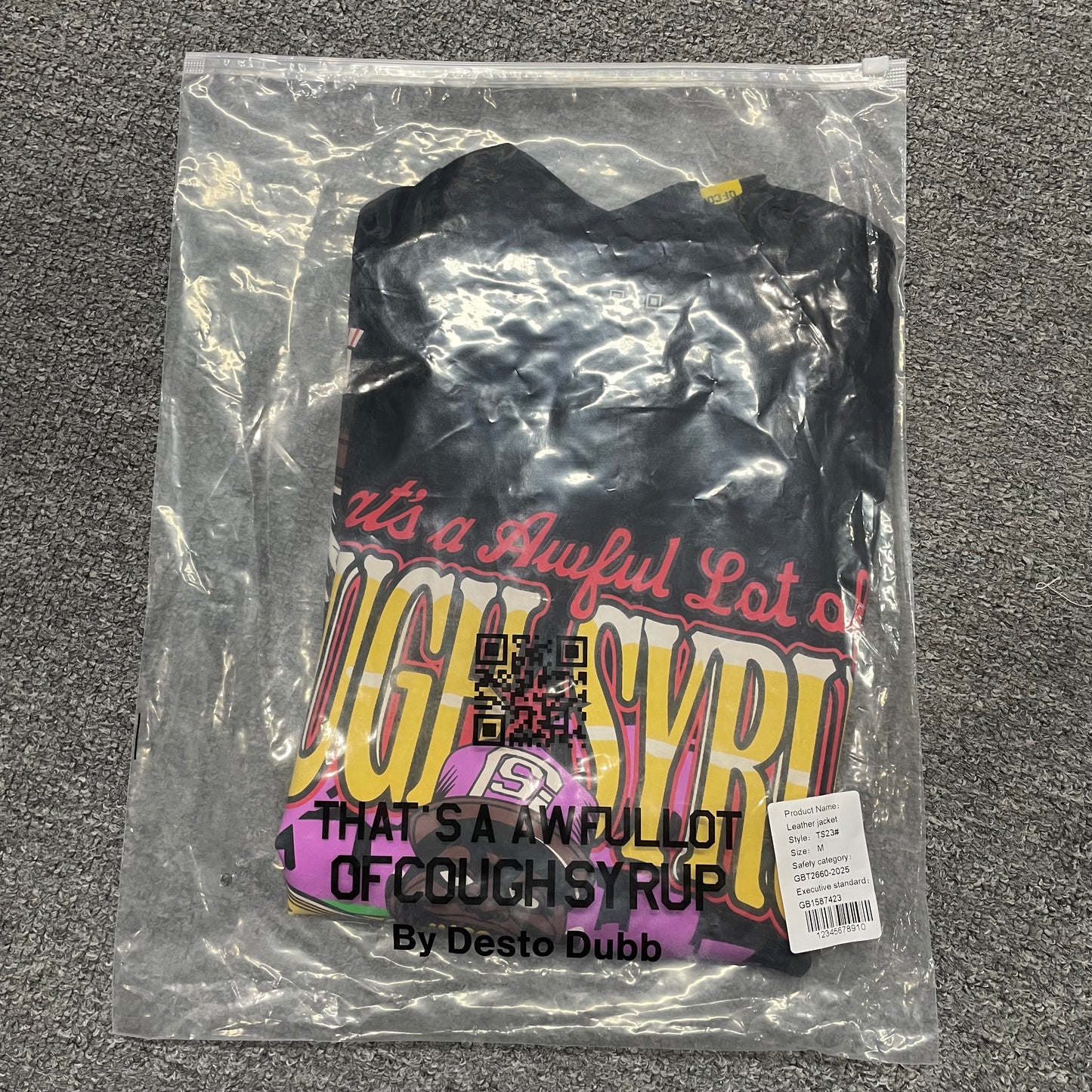 The "Baseball/Drank" graphic t-shirt