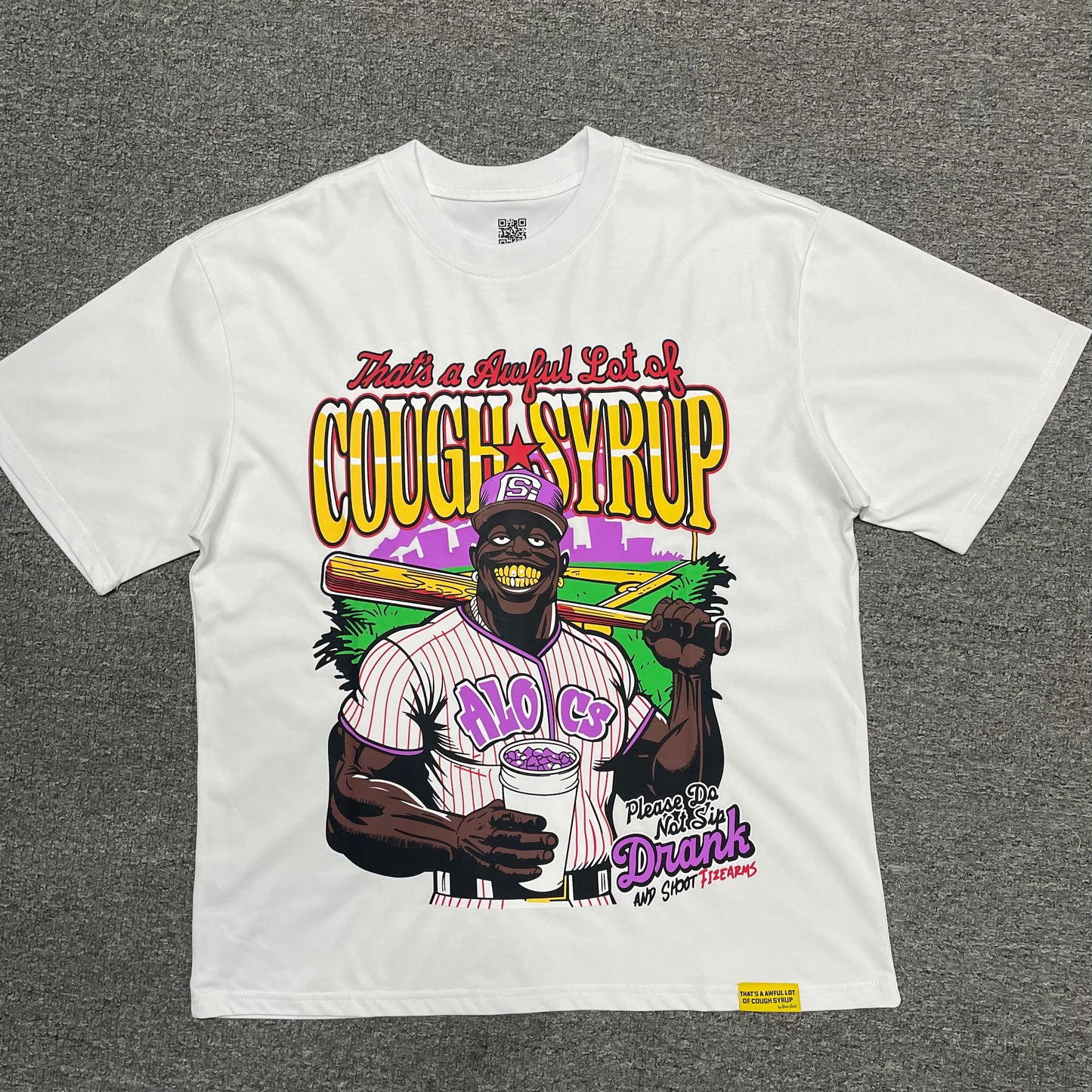 The "Baseball/Drank" graphic t-shirt
