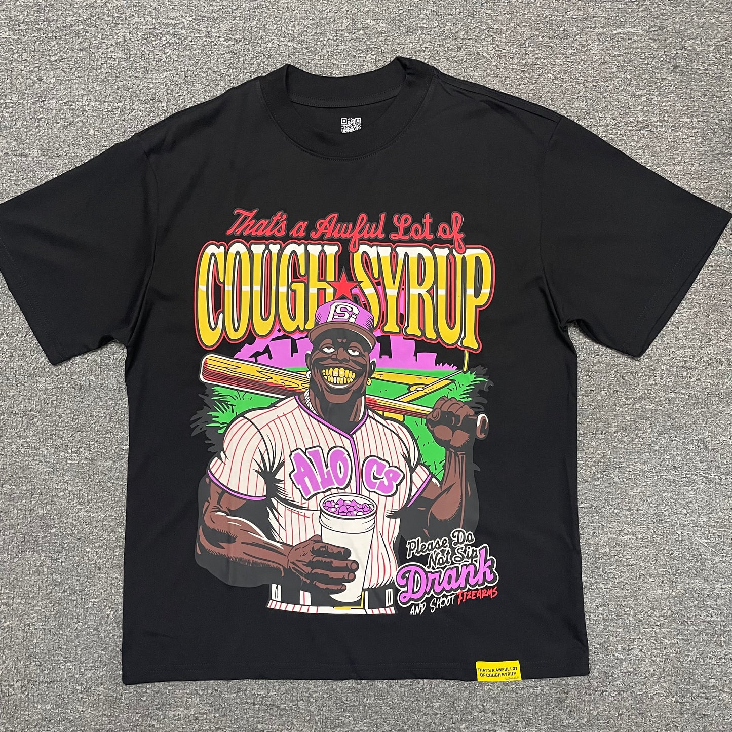 The "Baseball/Drank" graphic t-shirt