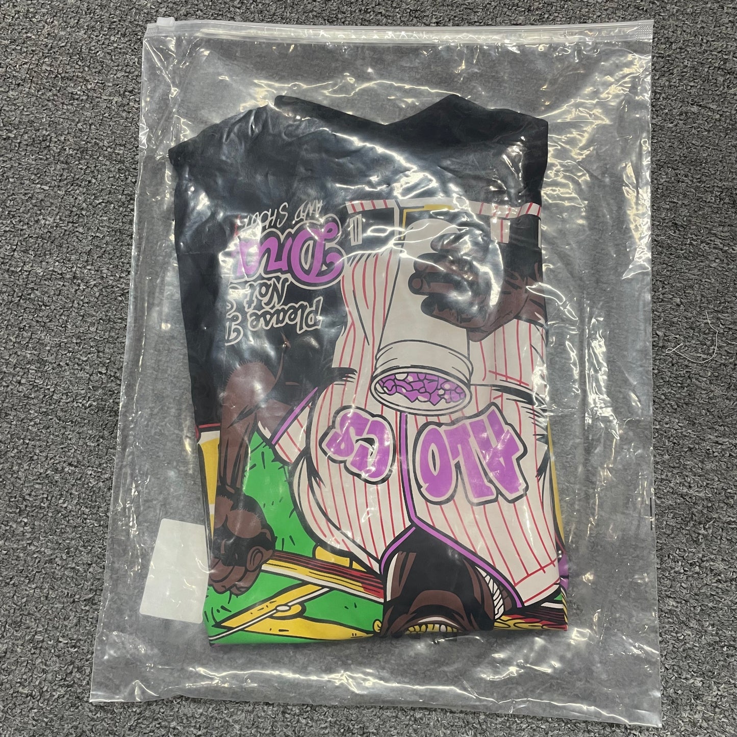 The "Baseball/Drank" graphic t-shirt