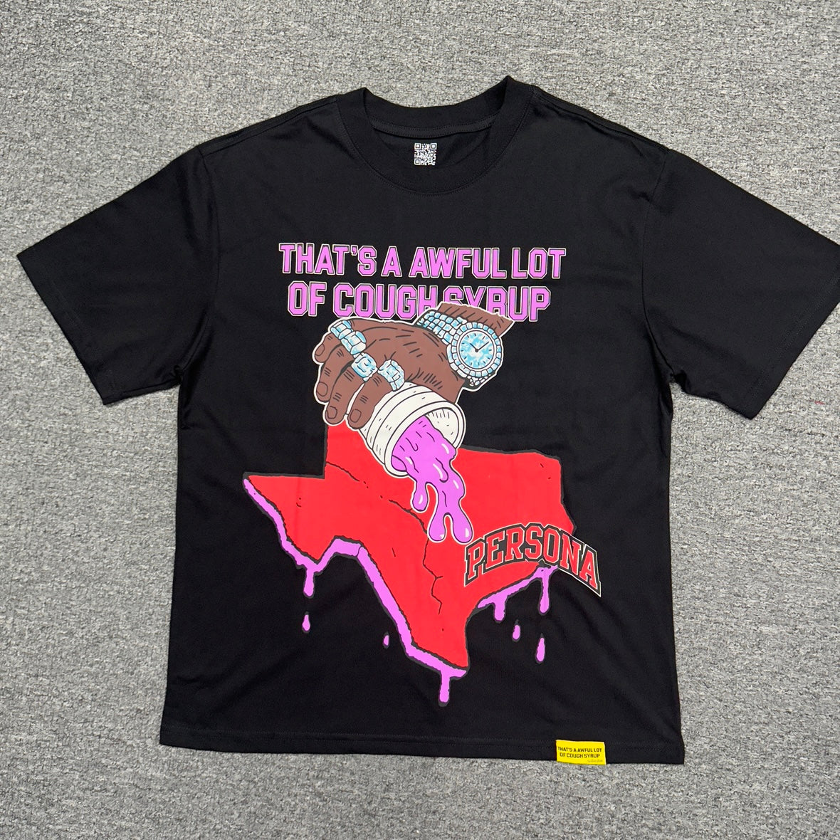 That's A Awful Lot Of Cough Syrup x Persona "Texas Edition" Tee.
