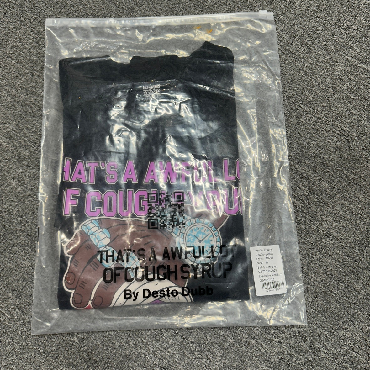 That's A Awful Lot Of Cough Syrup x Persona "Texas Edition" Tee.