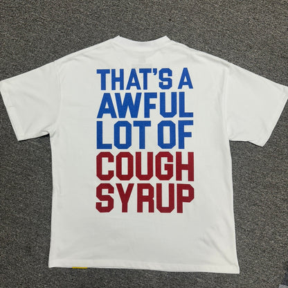 Cough Syrup Breakfast Of Champions Tee White
