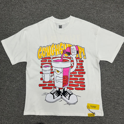 The "Cup Character" graphic t-shirt