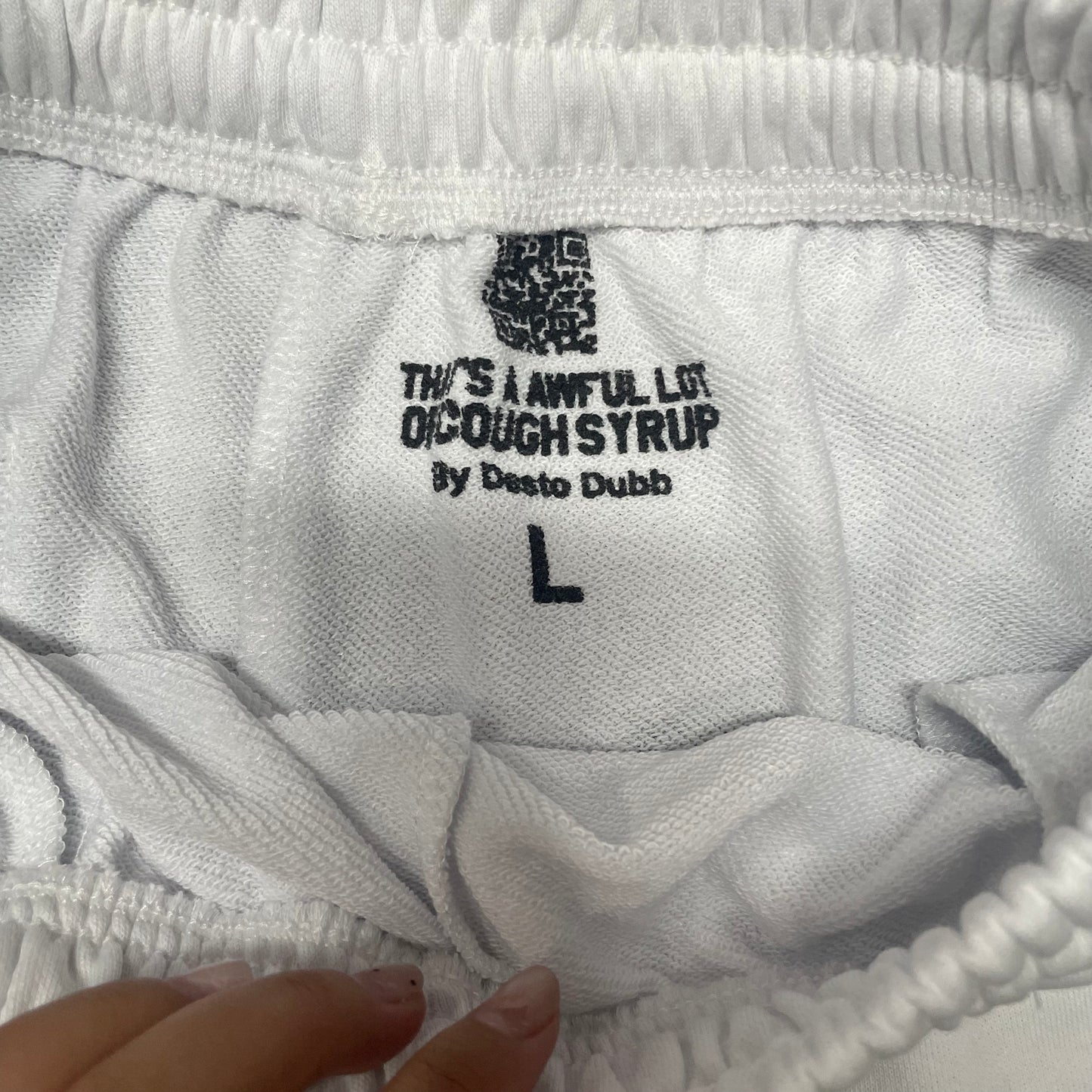 The White and Yellow Sunflower Sweat Shorts