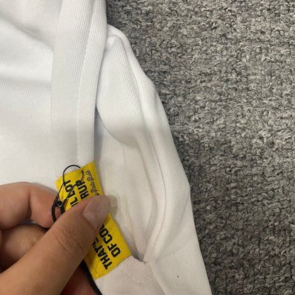 The White and Yellow Sunflower Sweat Shorts