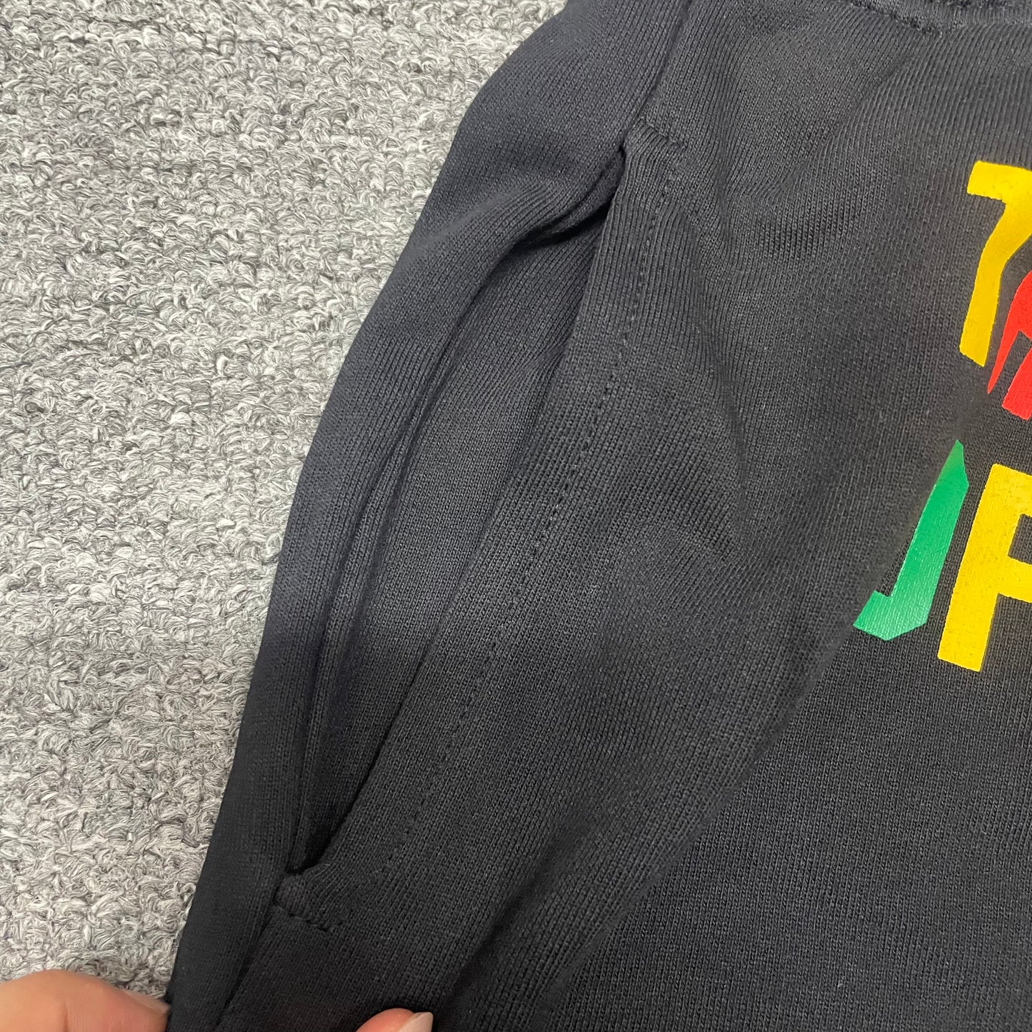 The "Rasta Classic" streetwear shorts